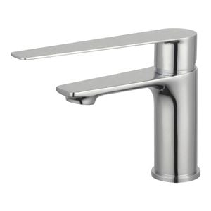 evekare Brushed Nickel Extended Lever Basin Mixer WELS 4 Star 7.5L/min