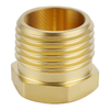 Kinetic - 15mm Brass Threaded Hex Plug LF