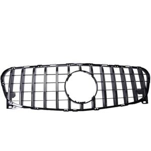 Chrome Black Gt Bumper Grille Grill Fits For Mercedes-benz Gla X156 2018-2020