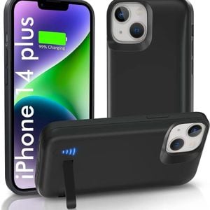 Battery Case For Iphone 14 Plus Extenal Battery Powerbank Charging Cove For Iphone