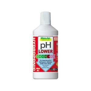 Manutec 600ml Hydroponic pH Lower