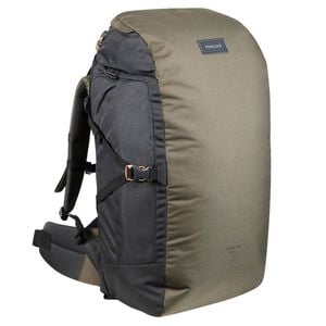 Decathlon | Trekking Travel Backpack 60 Litres | Travel 100 - Khaki - One Size