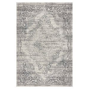Luxe Vintage Textured Rug - Luxe Light Grey 200 X 290 Cm
