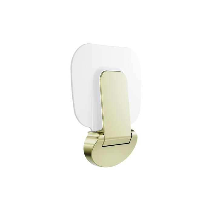 Nero Mecca Care Shower Seat Brushed Gold