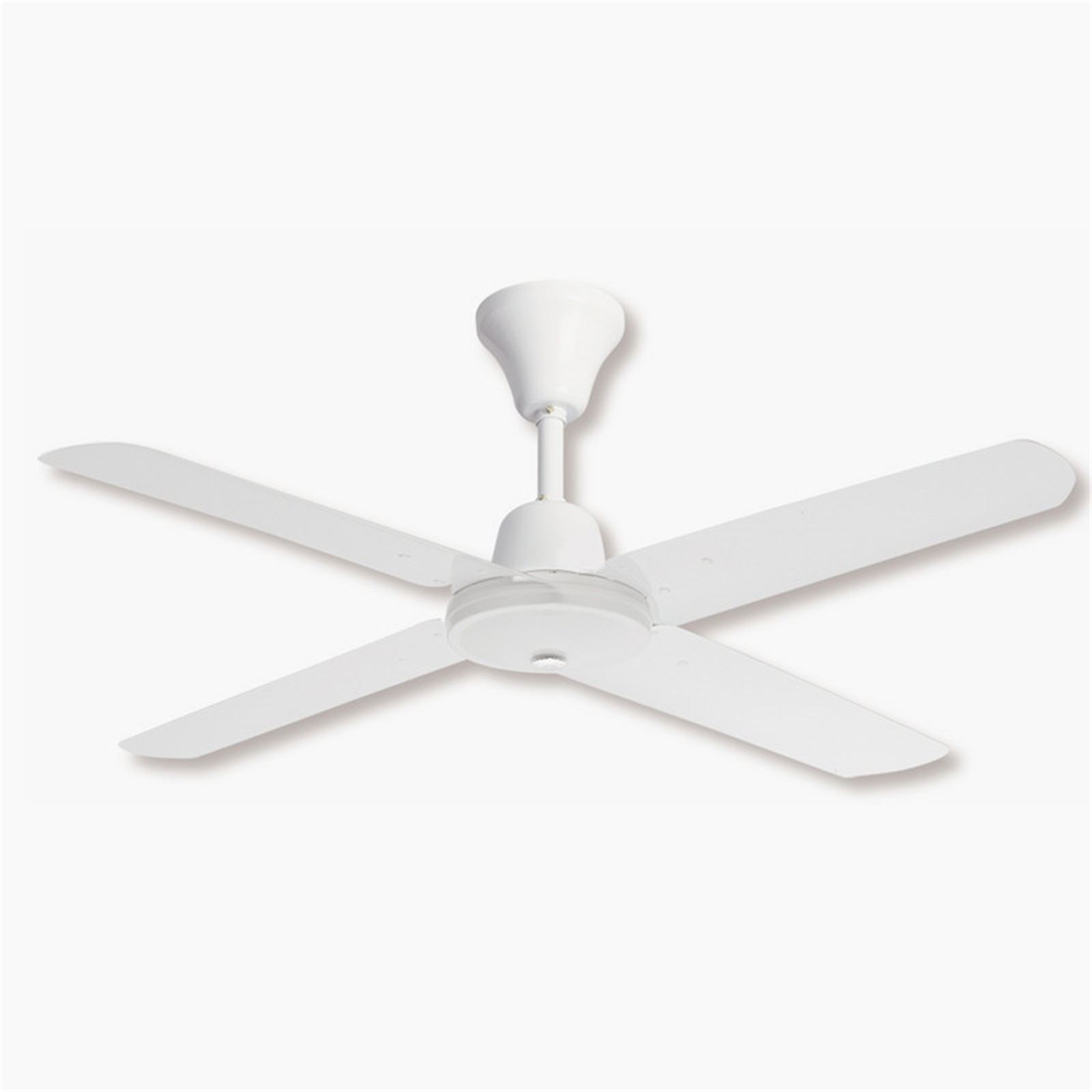 HPM 120cm 65W White Aluminium J Hook Ceiling Fan product image