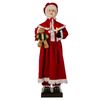 Christabelle Large 1.5m Musical Animated Mrs Claus Christmas Decoration with Candle Ornament