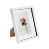 Nicola Spring 8" X 10" White 3d Box Photo Frame - 5" X 7" Mount