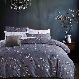Fabric Fantastic Rhine King Size Quilt/doona/duvet Cover Set