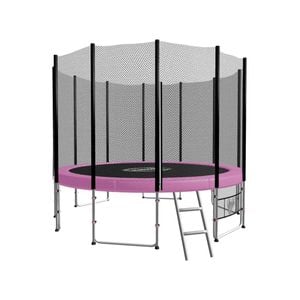 Kahuna Blizzard 10ft Trampoline With Net-pink
