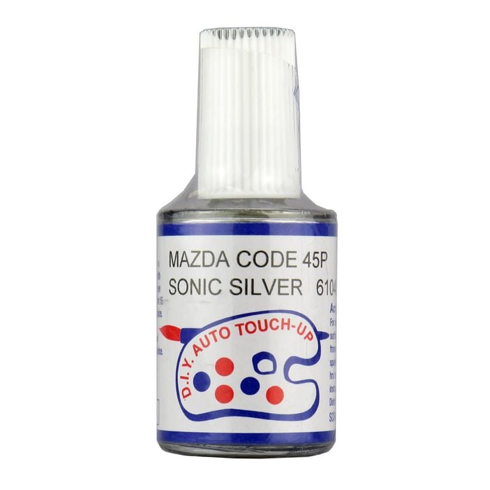 Mazda Touch Up Paint - 45P Sonic Silver Mazda 2 3 6 CX3 CX5 CX7 CX9 MX5 BT50
