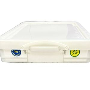 20 Litre Extra Strong Really Useful Box (white)