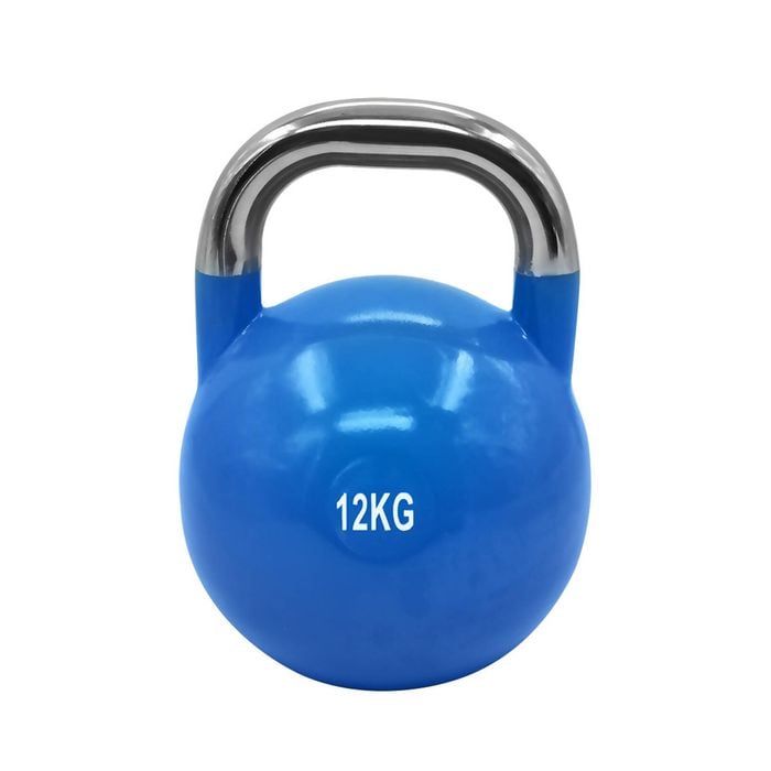12kg Steel Pro Grade Competition Kettlebell Weight - Home Gym Strenth Training