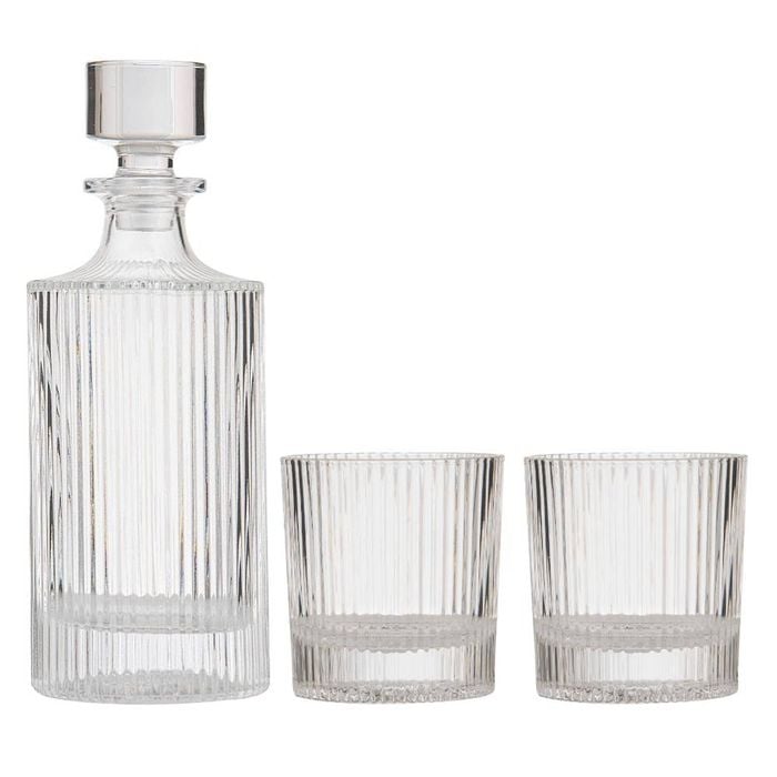 Tempa Cyrus 3 Piece Whisky Set - Clear