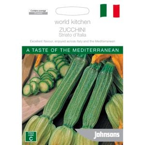 Johnsons World Kitchen Zucchini Striato D'Italia Seeds