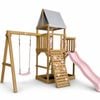 Georgia Swing Fort - Baby Pink Slide & Accessories