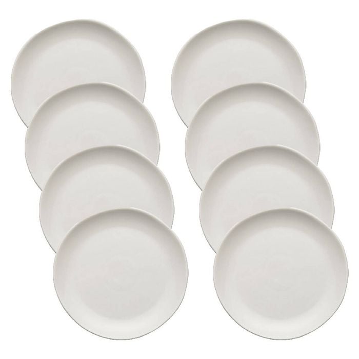 8PK Ecology Elegant Kitchenware Porcelain Haven Side Plate 21cm