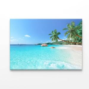 Anse Lazio Beach at Praslin Island, Seychelles  Print 100% Australian Made 120 x 90cm  (Acrylic)