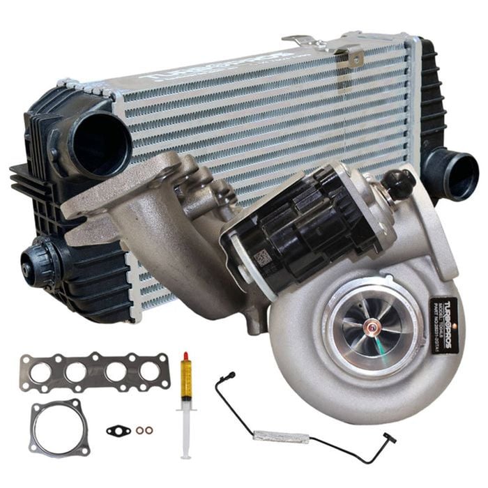 Upgrade Billet Turbo Charger With 84mm Intercooler And Genuine Oil Feed Pipe For Hyundai Sonata Theta 2.0l 2014-2020