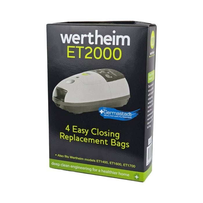 Wertheim Bags For ET2000, ET1700, ET1600 & ET1400 Genuine