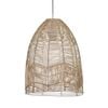 Oriel Lighting Serang Cane Pendant Light Shade Only Natural 35cm