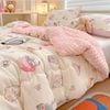CottonMore Winter Warm Cats Pattern Plush Blanket Quilt Comforter 200x230cm
