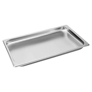 SOGA 1/1 GN Pan Stainless Steel 2cm Deep