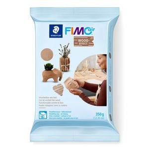 Staedtler 350g Wood-Effect FIMOair Air-Drying Modelling Clay