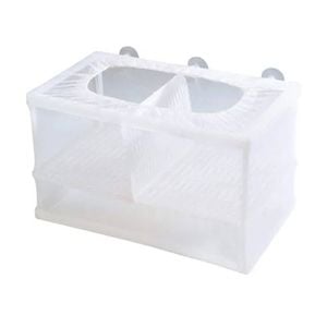 Boyu Aquarium/Fish Tank Net Style Fish Breeder Segmentation Double 15x25x15cm