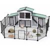 Advwin Rabbit Hutch Bunny Cage +20 Panel Pet Playpen Pet Enclosure