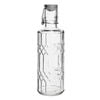 Olympia Glass Water Bottle Geo With Stopper 6 Pack 640ml Commercial Beverage Storage