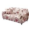 Catzon 4 Seater Stretch Sofa Cover Non-slip Polyester Printing Elastic Bottom