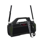Bluetooth TWS Wireless Karaoke Speaker Rechargeable w/ Mic - Green