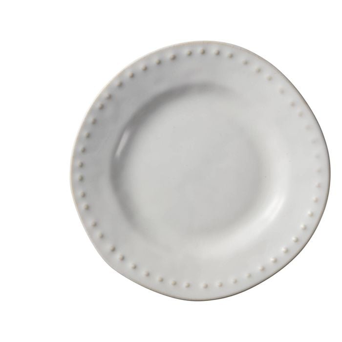 Casa Domani Durable Stoneware Punto Rim Plate Dinnerware 19cm
