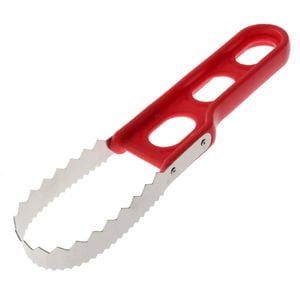 Ergonomic Premium Sturdy Fish Scaler Scaling Tool - Large (25cm Long)