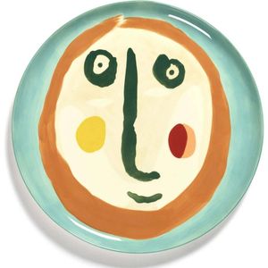 Serax Ottolenghi Serving Plate Dish Serveware Feast Orange/Green 35x2cm