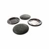 Surface Gard 64mm Round Carpet Based Castor Cups - 4 Pack