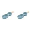 2PK Ladelle Alto Serve & Share Pale Blue 2 Part Stick Snack Serving Platter