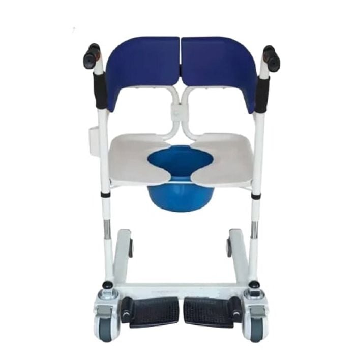 IMOVE: Transfer Commode And Over Toilet Wheelchair 100 Kg Weight Capacity