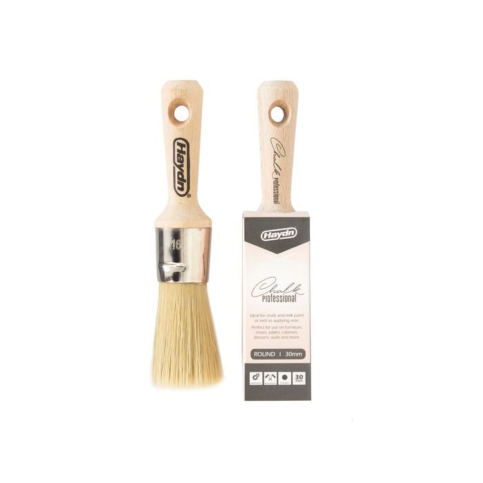 Haydn 30mm Round Chalk Professional Brush