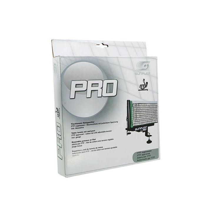 Sunflex Pro Table Tennis Screw Type Net ITTF Approved for Competition 55mm Max
