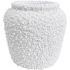 LVD Cement Urn Vase Home/Room Decor 29cm White Pipi