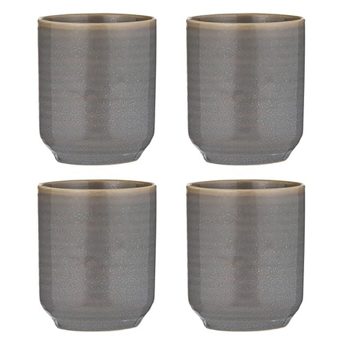 Ladelle Melange Set of 4 Tumblers - Light Grey