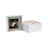 Nicola Spring 10" x 10" White 3D Box Photo Frames - 6" x 6" Mount - Pack of 5