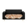 SOGA Two-Seater Orange Horse Print 90x180cm Throw Blanket Sofa Cover