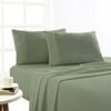 Park Avenue Super King Cotton Flannelette Bed Sheet Sets - Juniper