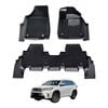 AUSGO Double-Layer Car Floor Mats for Toyota Kluger 2013-2020 All-Weather Floor Liners