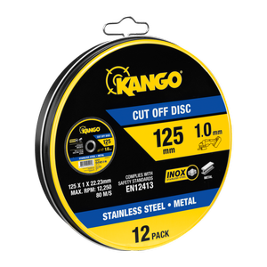 Kango 125mm Metal Cut Off Discs - 12 Pack