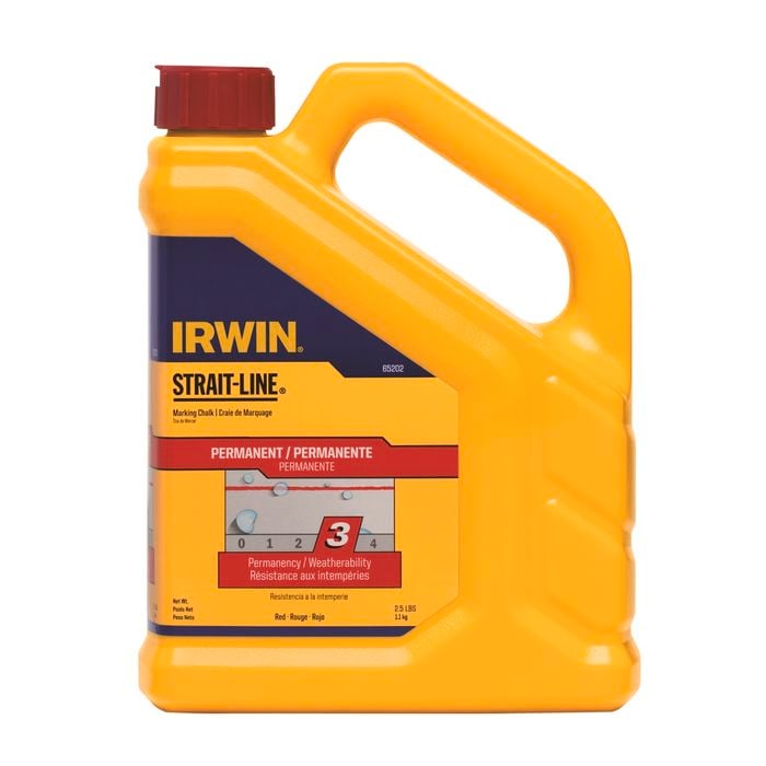 IRWIN 1.1kg Red Strait-Line Chalk Powder