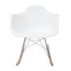 Sk Designer Living | Replica Eames Rar Rocking Chair | Plastic - White