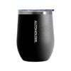 Stemless Tumbler Powder Coated Matte Finish 415ml (14oz) Black